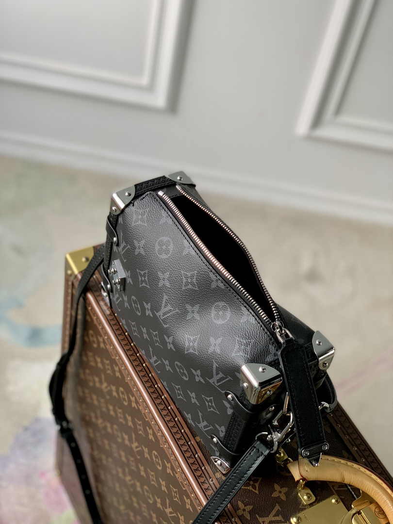 Louis Vuitton Side Trunk MM M46358 Monogram canvas black - Default Title - View 8