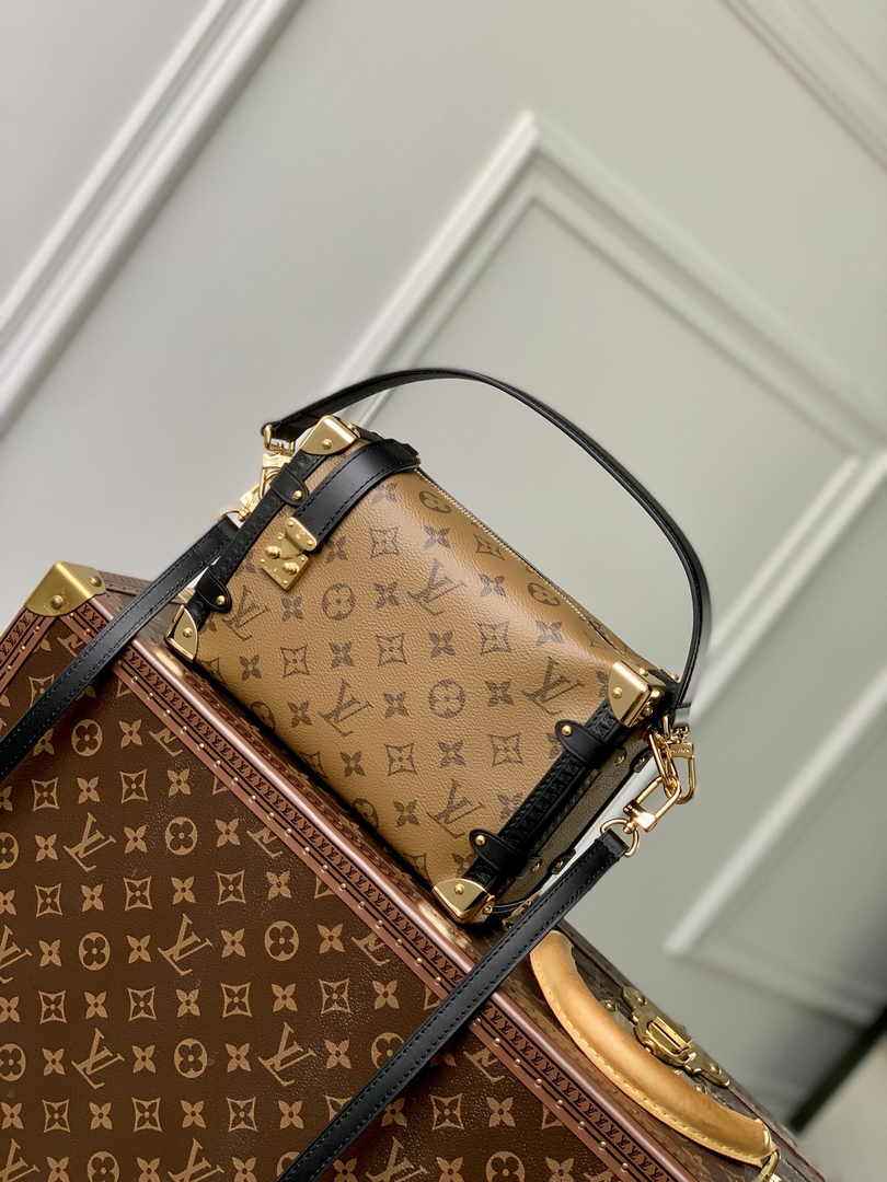 Louis Vuitton Side Trunk MM M46358 Monogram tan - Default Title - View 1