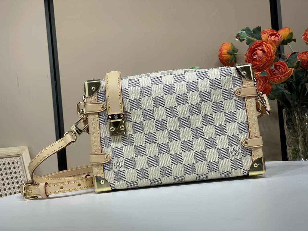 Louis Vuitton Side Trunk MM N40712 Celeste Blue - Default Title - View 1