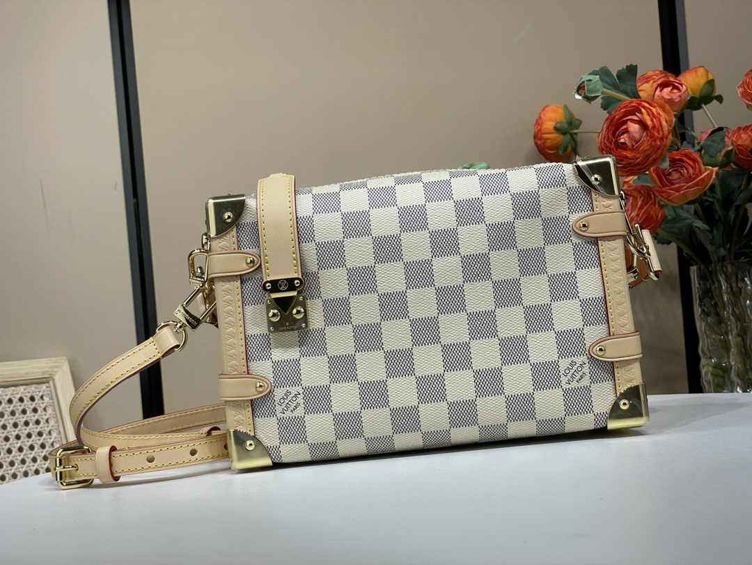 Louis Vuitton Side Trunk MM N40712 Celeste Blue - Default Title - View 1