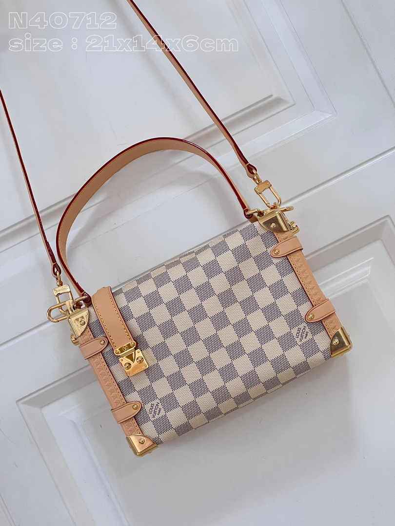 Louis Vuitton Side Trunk MM N40712 Celeste Blue - Default Title - View 2