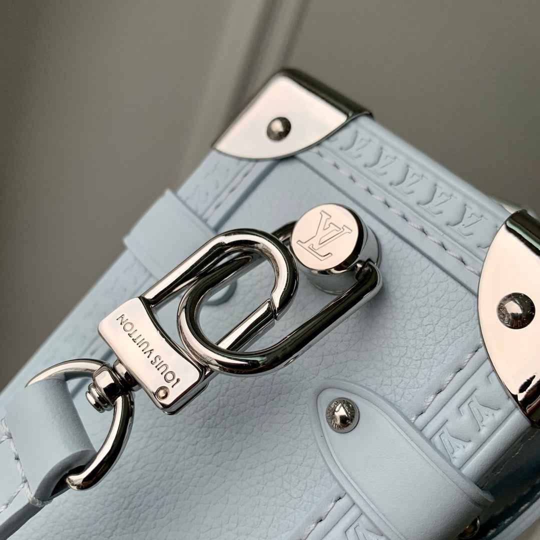 Louis Vuitton Side Trunk PM M25067 Blue leather - Default Title - View 5