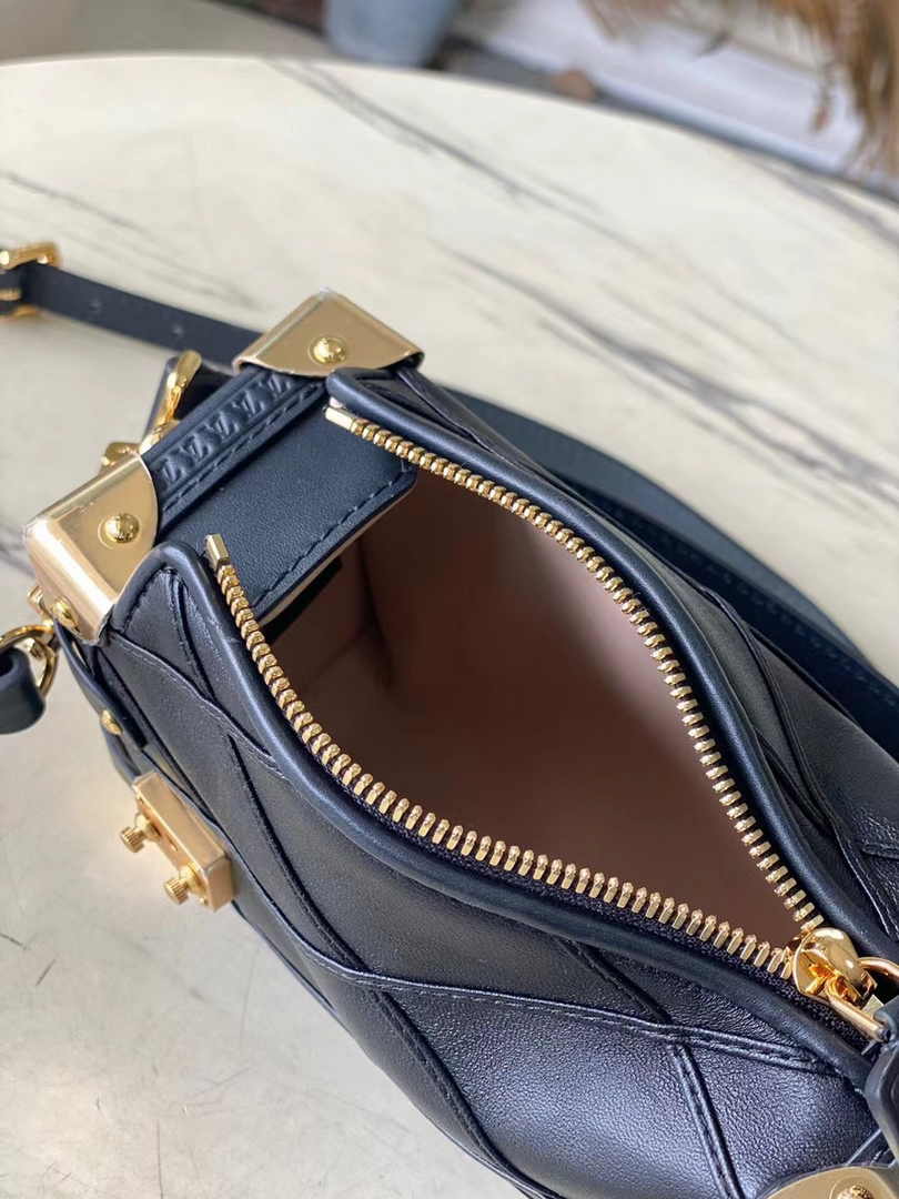 Louis Vuitton Side Trunk PM M83030 Black Lambskin - Default Title - View 8