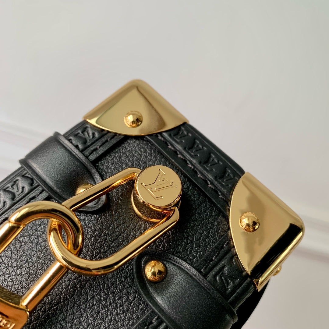Louis Vuitton Side Trunk PM M23817 Black leather - Default Title - View 6
