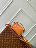 Louis Vuitton Side Trunk PM M23818 Tan Calfskin - Default Title - View 1