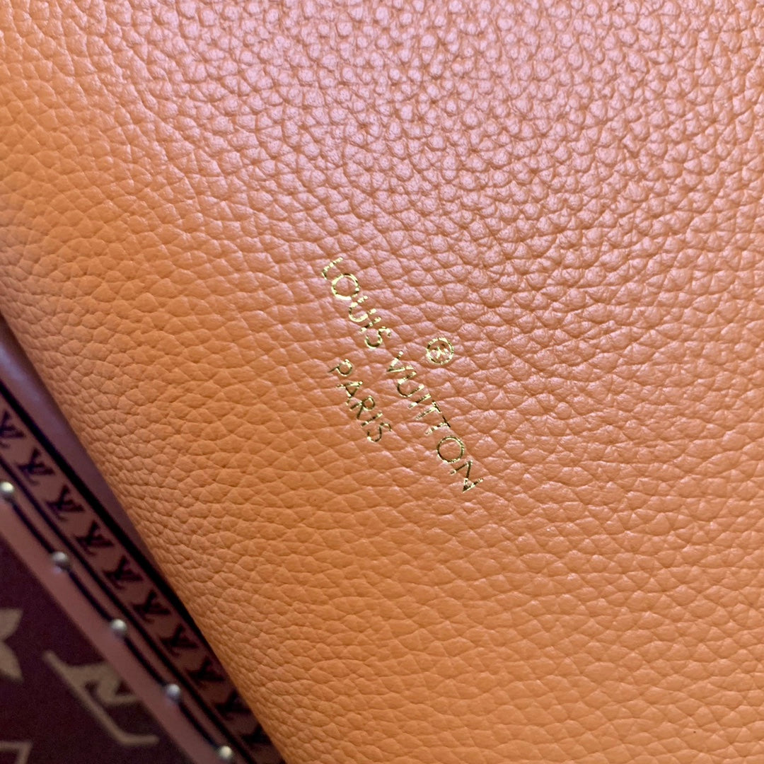 Louis Vuitton Side Trunk PM M23818 Tan Calfskin - Default Title - View 5