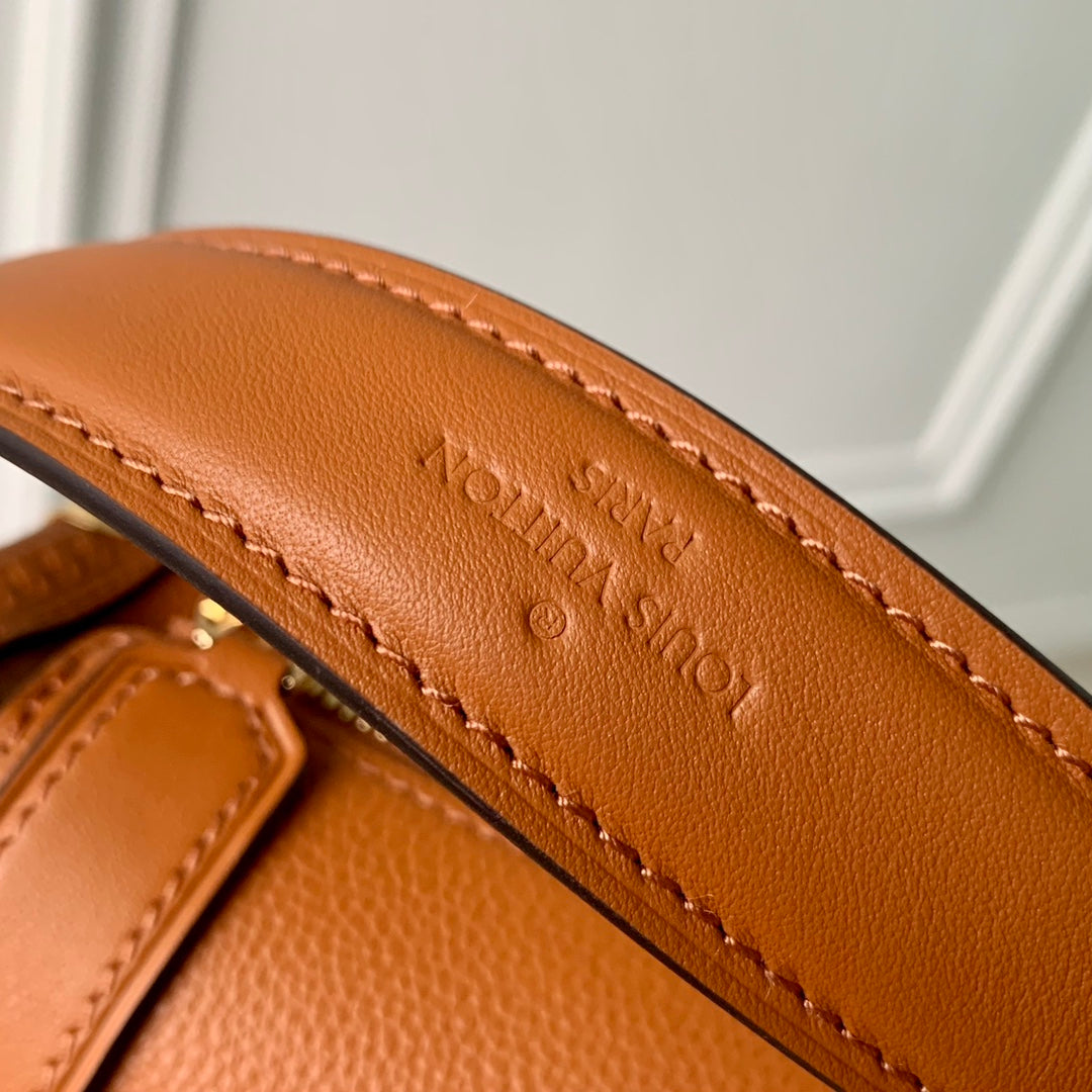 Louis Vuitton Side Trunk PM M23818 Tan Calfskin - Default Title - View 6