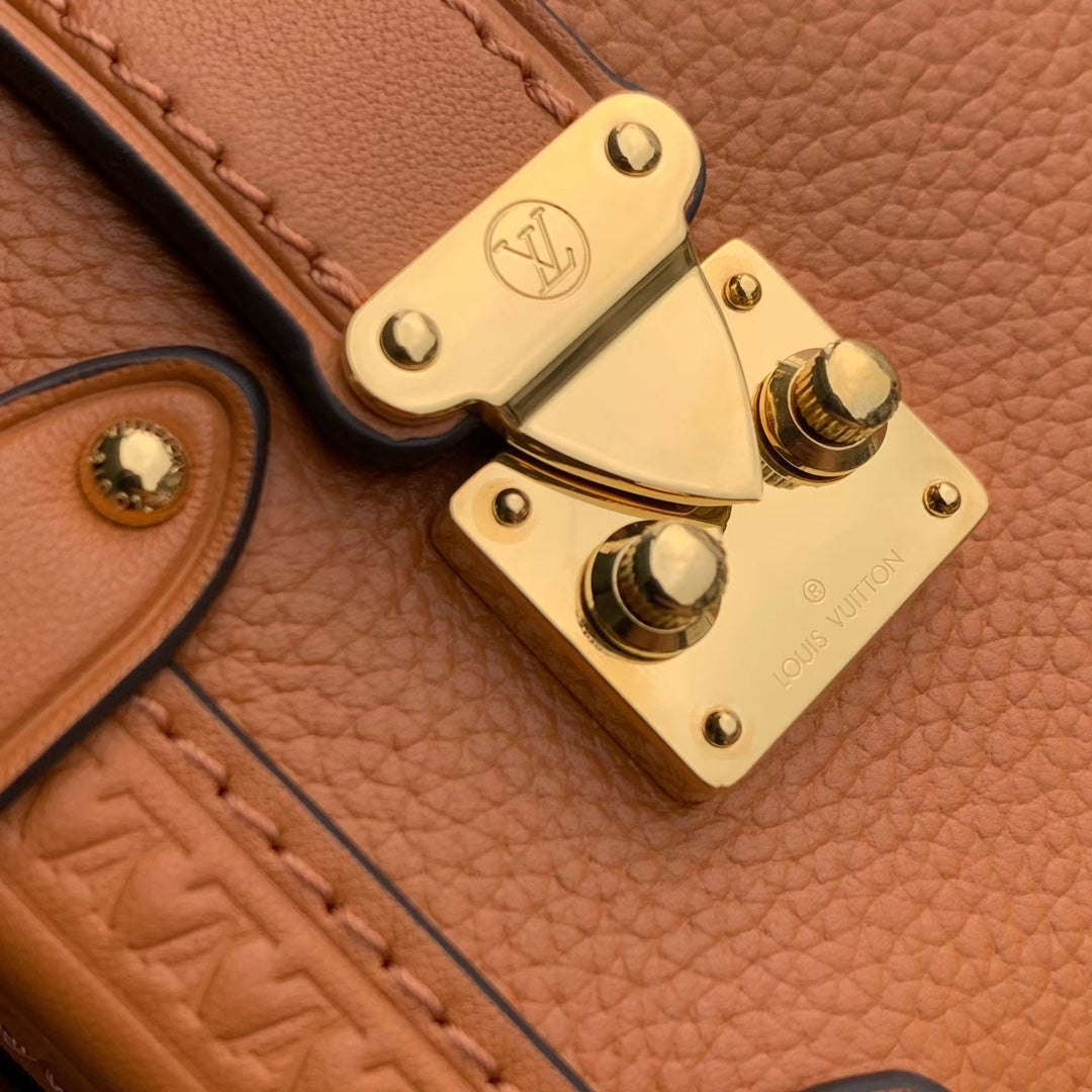 Louis Vuitton Side Trunk PM M23818 Tan Calfskin - Default Title - View 7