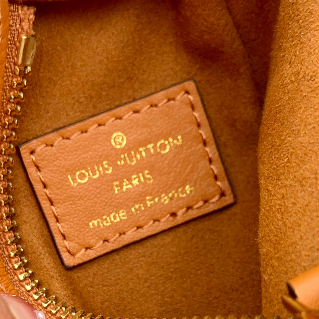 Louis Vuitton Side Trunk PM M23818 Tan Calfskin - Default Title - View 8