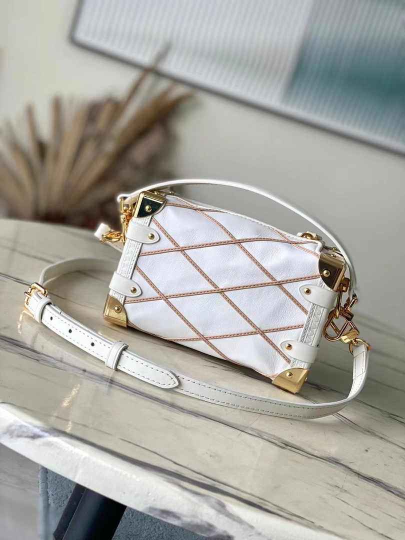 Louis Vuitton Side Trunk PM M25216 Beige Lambskin - Default Title - View 2