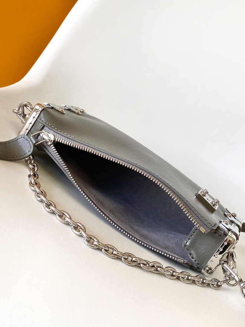 Louis Vuitton Slim Trunk M12596 Gray Calf leather - Default Title - View 10