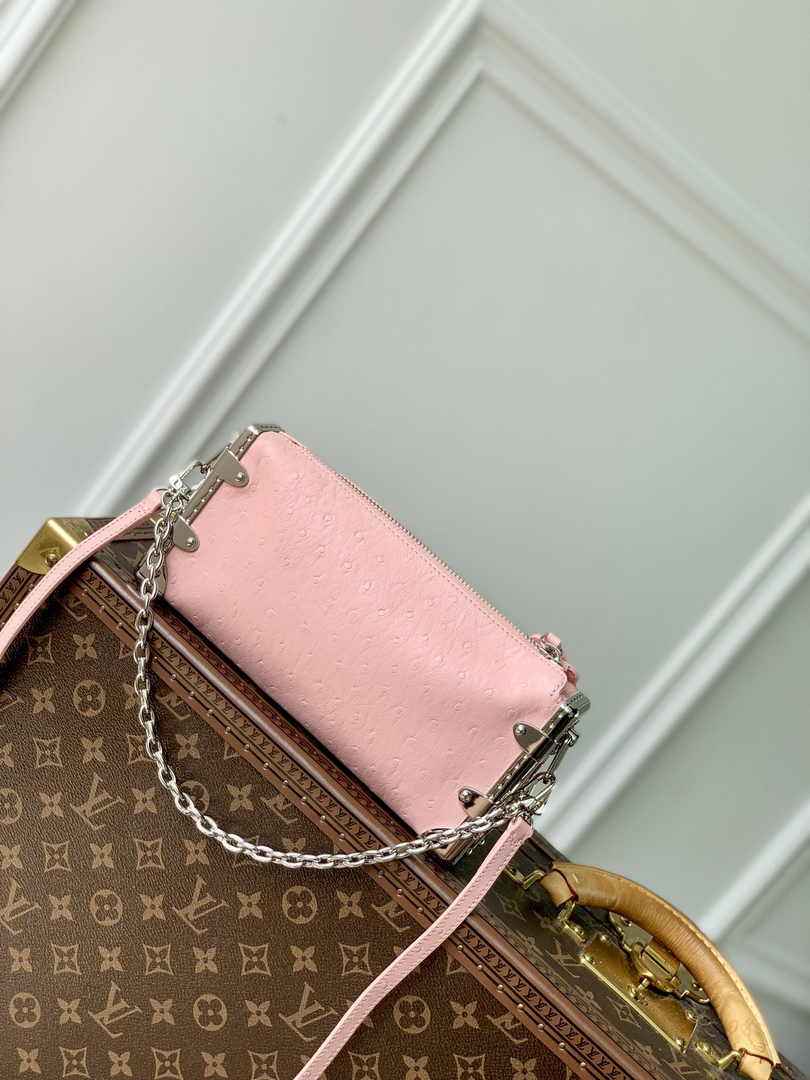 Louis Vuitton Slim Trunk M25445 Pink Ostrich leather - Default Title - View 3