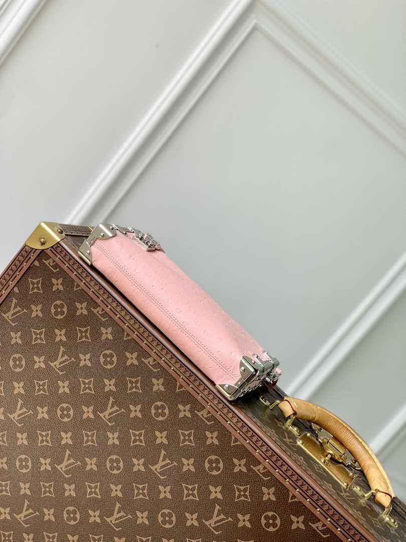 Louis Vuitton Slim Trunk M25445 Pink Ostrich leather - Default Title - View 4