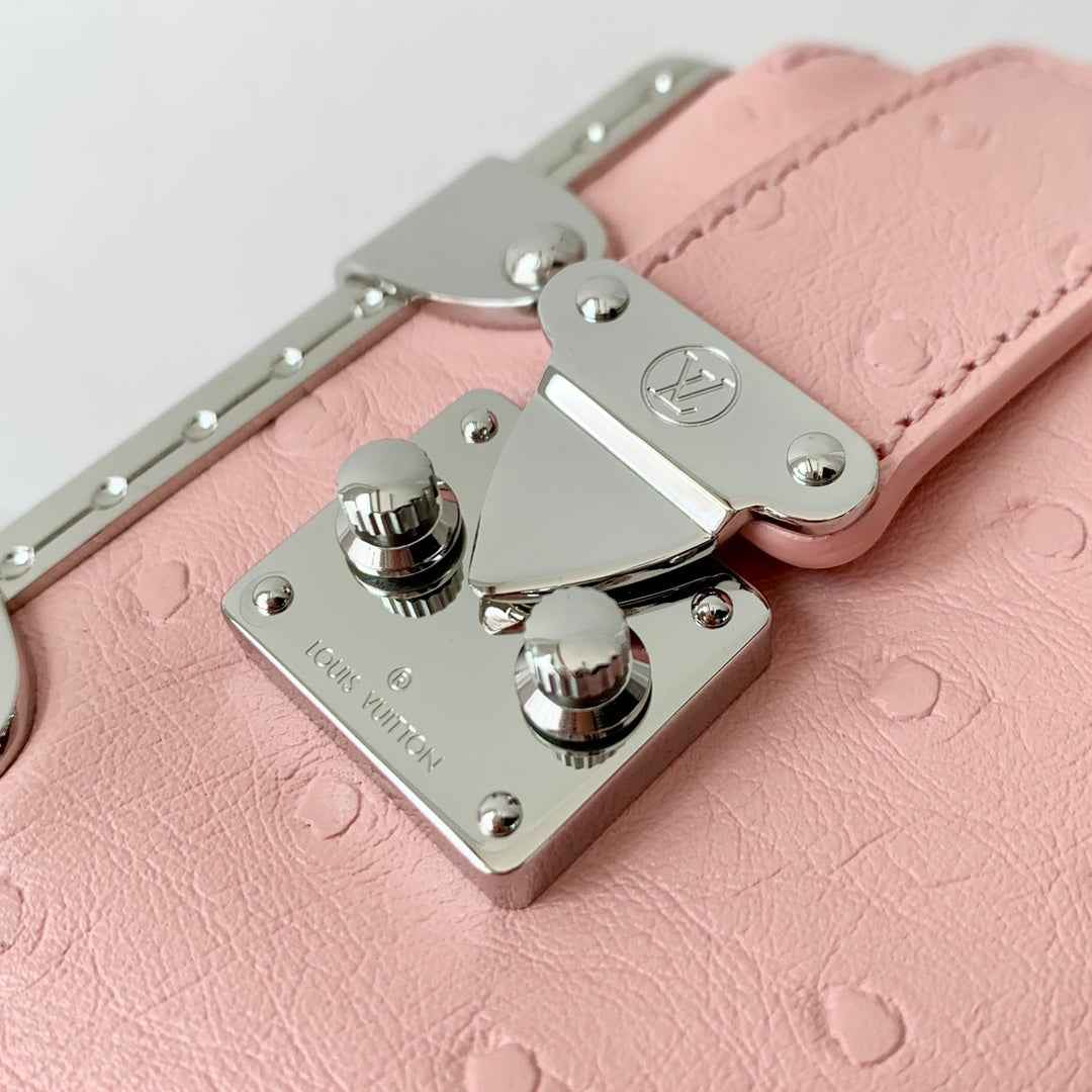 Louis Vuitton Slim Trunk M25445 Pink Ostrich leather - Default Title - View 5