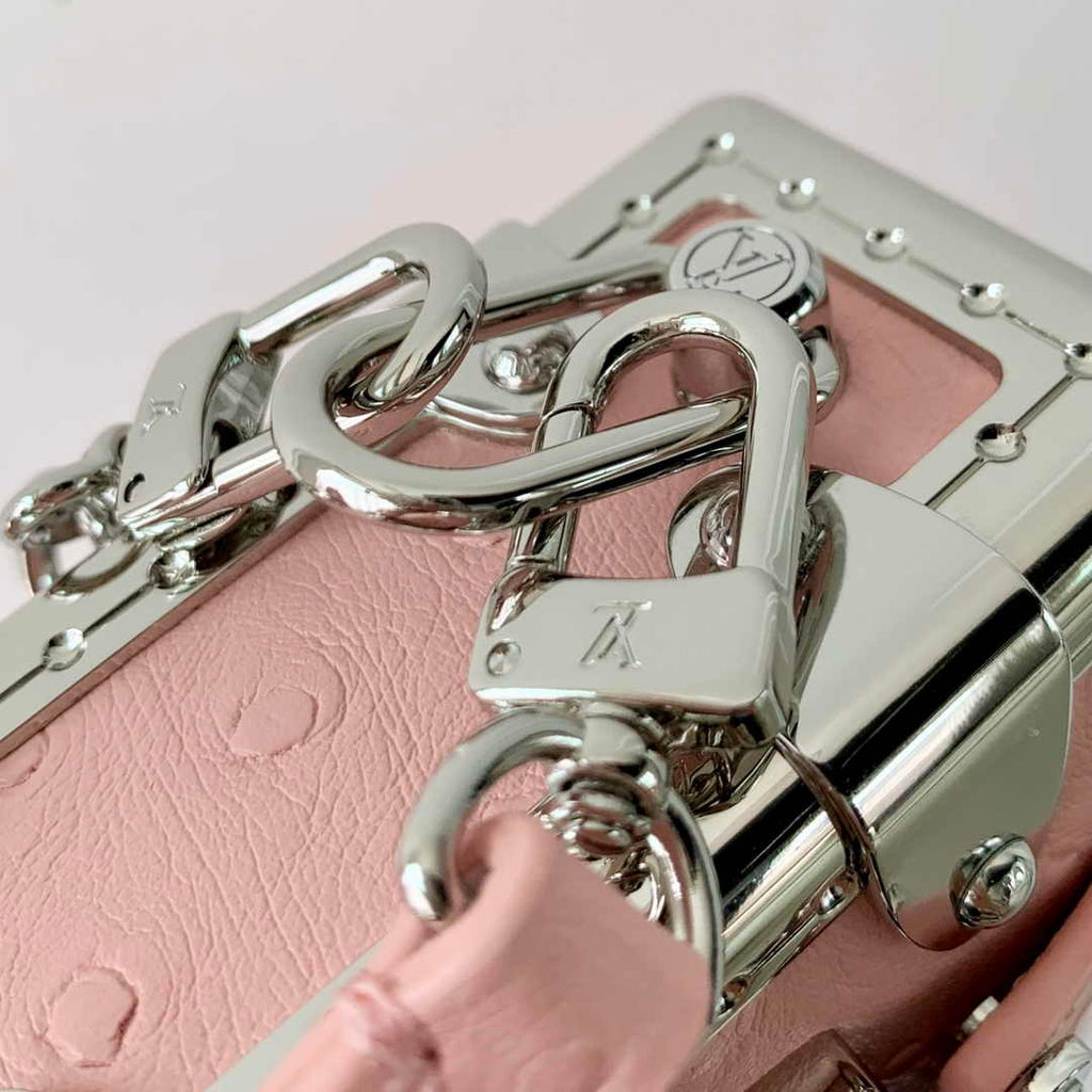 Louis Vuitton Slim Trunk M25445 Pink Ostrich leather - Default Title - View 6