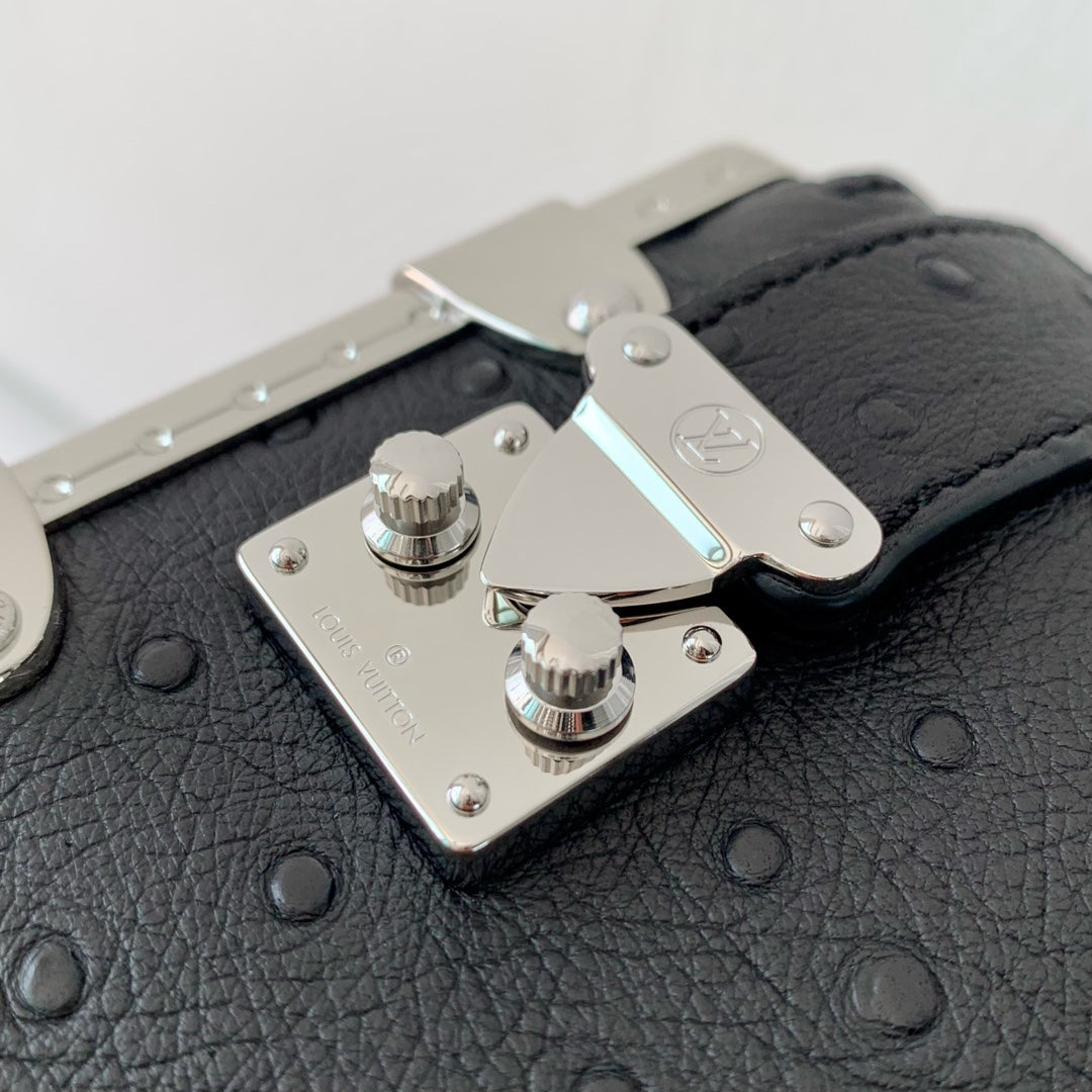 Louis Vuitton Slim Trunk M25445 Black Ostrich leather - Default Title - View 5