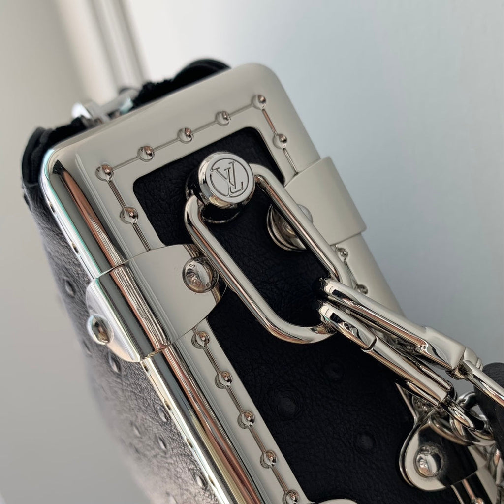 Louis Vuitton Slim Trunk M25445 Black Ostrich leather - Default Title - View 7