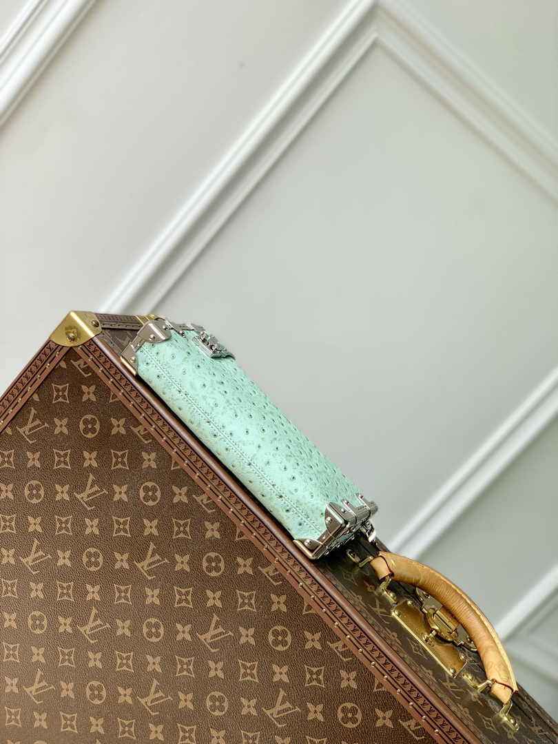 Louis Vuitton Slim Trunk M25445 Green Ostrich leather - Default Title - View 4