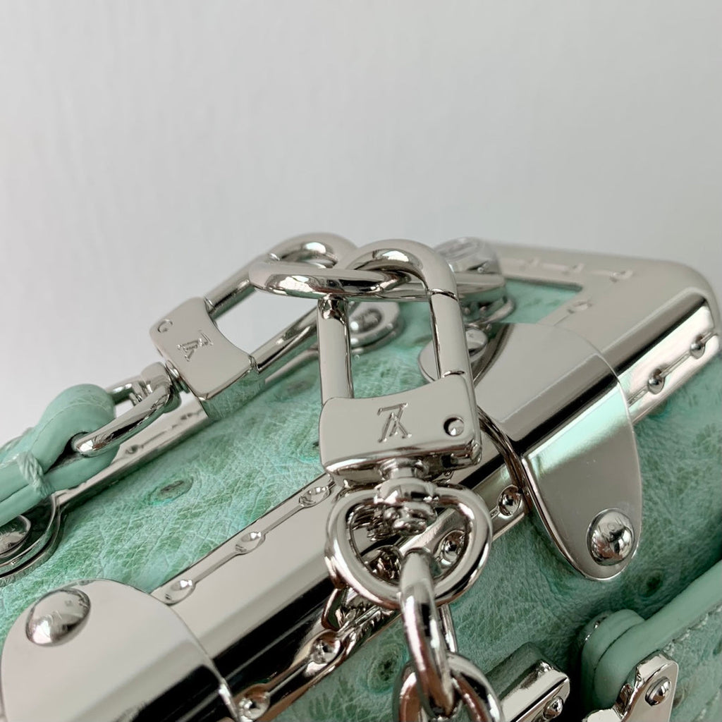Louis Vuitton Slim Trunk M25445 Green Ostrich leather - Default Title - View 6