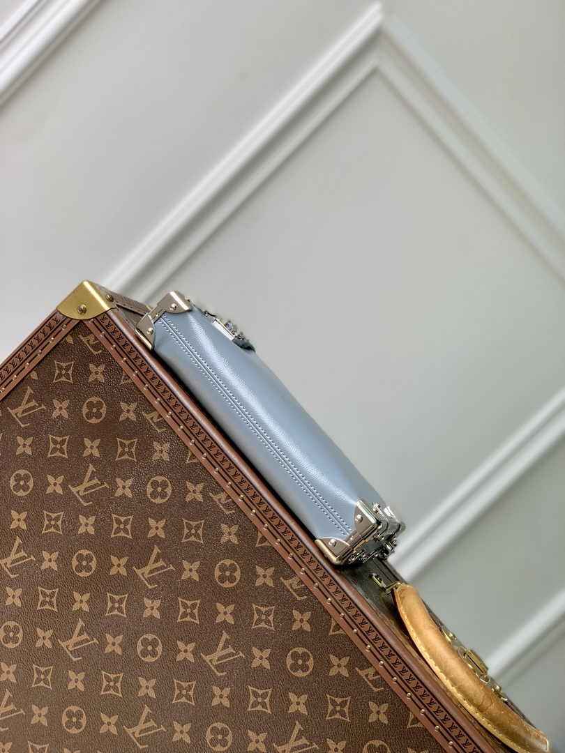 Louis Vuitton Slim Trunk M25445 Blue Calf leather - Default Title - View 4