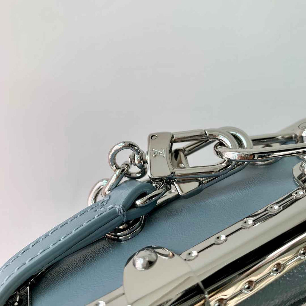 Louis Vuitton Slim Trunk M25445 Blue Calf leather - Default Title - View 5