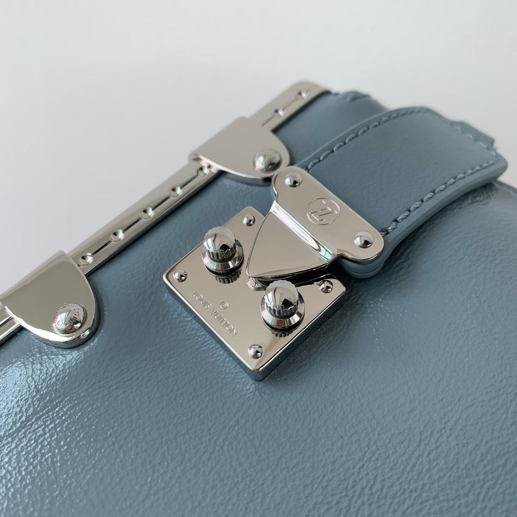 Louis Vuitton Slim Trunk M25445 Blue Calf leather - Default Title - View 7