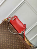 Louis Vuitton Slim Trunk M25445 Red Calf leather - Default Title - View 1