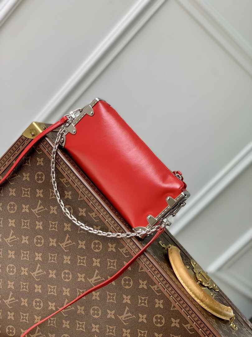 Louis Vuitton Slim Trunk M25445 Red Calf leather - Default Title - View 3