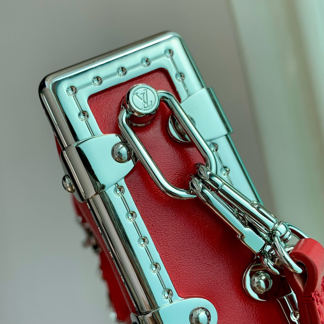 Louis Vuitton Slim Trunk M25445 Red Calf leather - Default Title - View 5