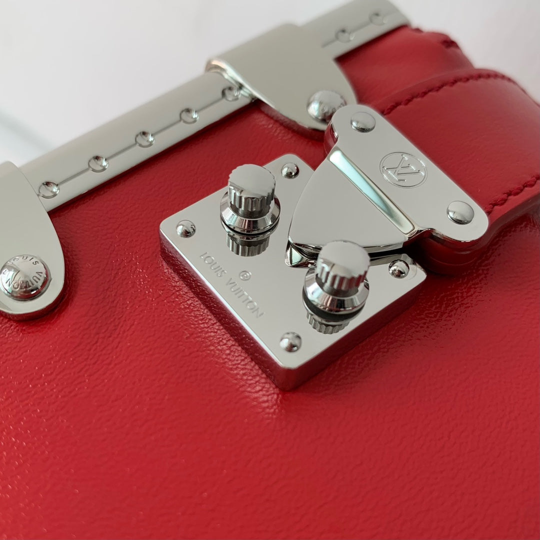 Louis Vuitton Slim Trunk M25445 Red Calf leather - Default Title - View 6