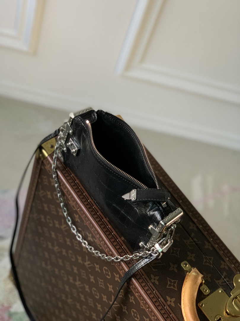Louis Vuitton Slim Trunk M25445 Black Crocodile leather - Default Title - View 9