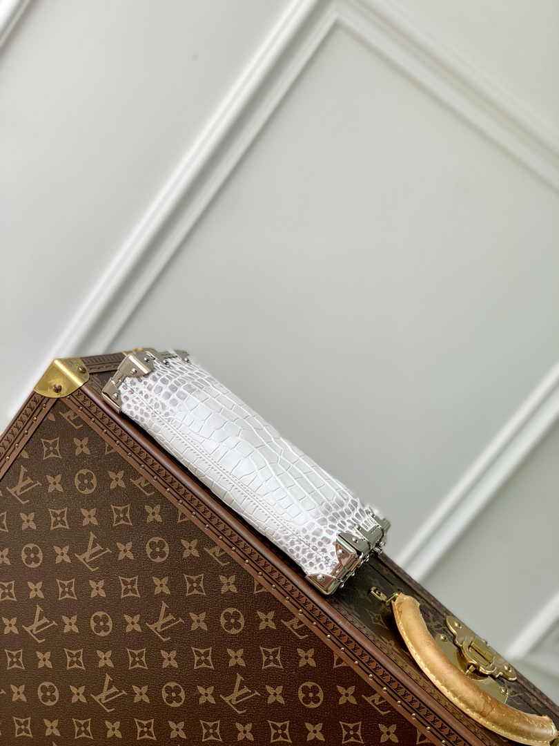 Louis Vuitton Slim Trunk M25445 Beige Crocodile leather - Default Title - View 4