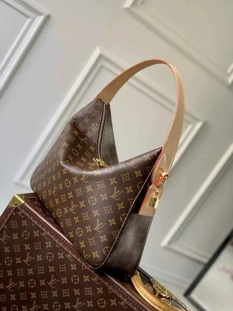 Louis Vuitton Slouchy MM Bag, M12098 Monogram Canvas
