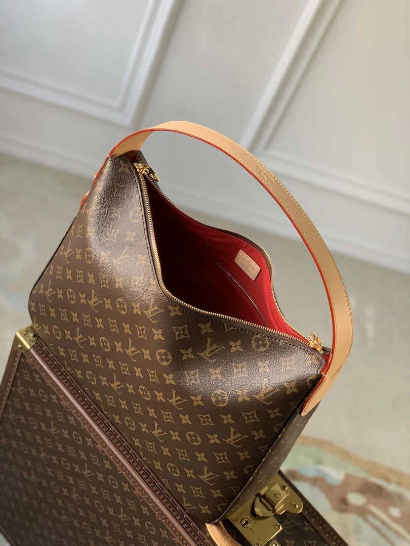 Louis Vuitton Slouchy MM Bag, M12098 Monogram Canvas