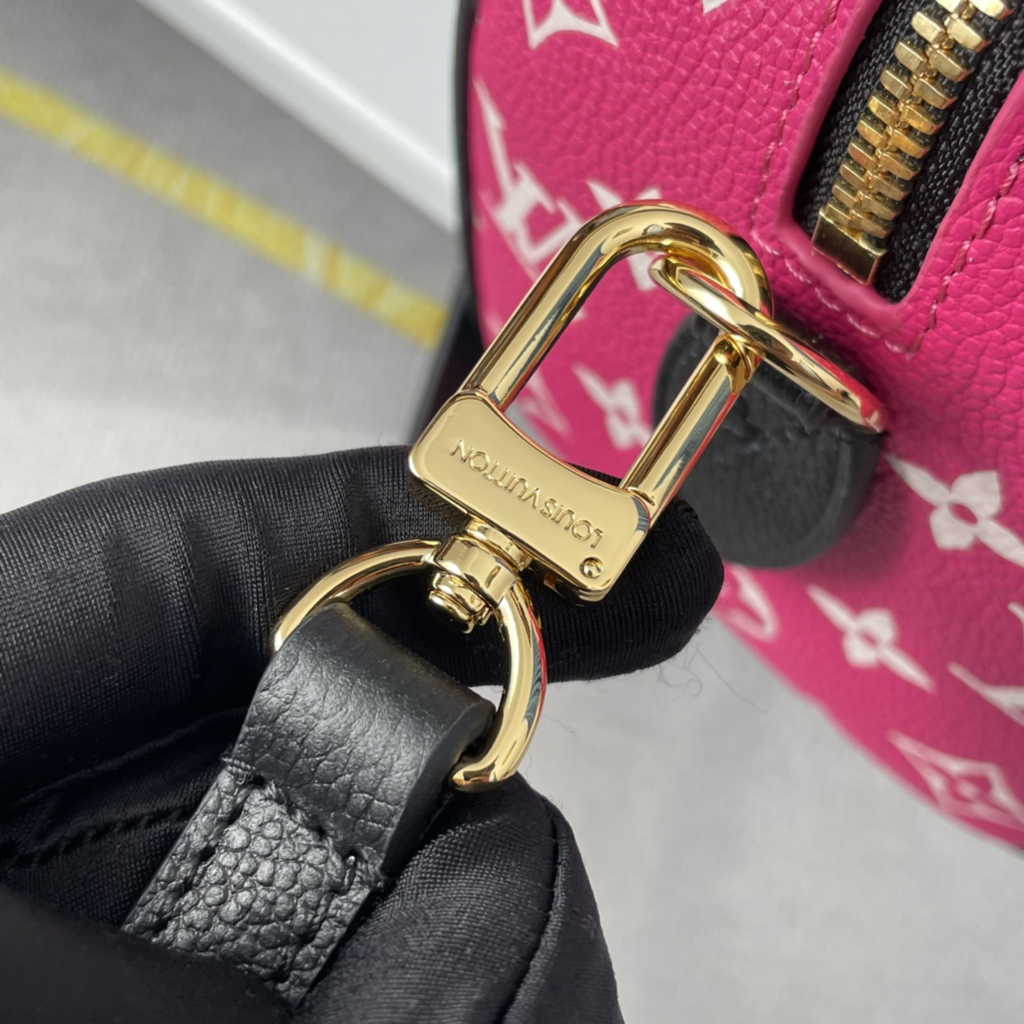 Louis Vuitton Speedy Bandoulière 20 Bag M46088 Monogram Black White