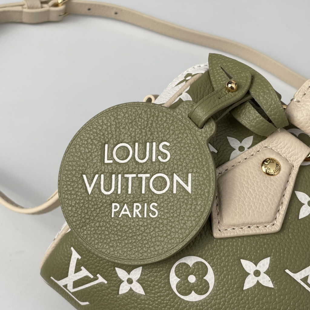 Louis Vuitton Speedy Bandoulière 20 Bag M46118 Monogram Kaki Beige