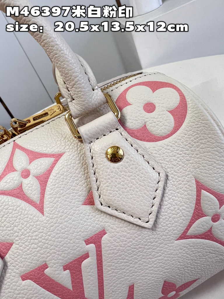 Louis Vuitton Speedy Bandoulière 20 M46397 Bicolor Monogram Empreinte