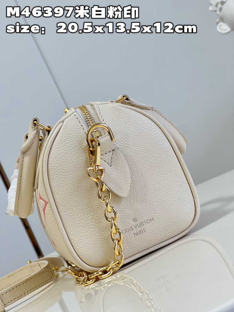 Louis Vuitton Speedy Bandoulière 20 M46397 Bicolor Monogram Empreinte