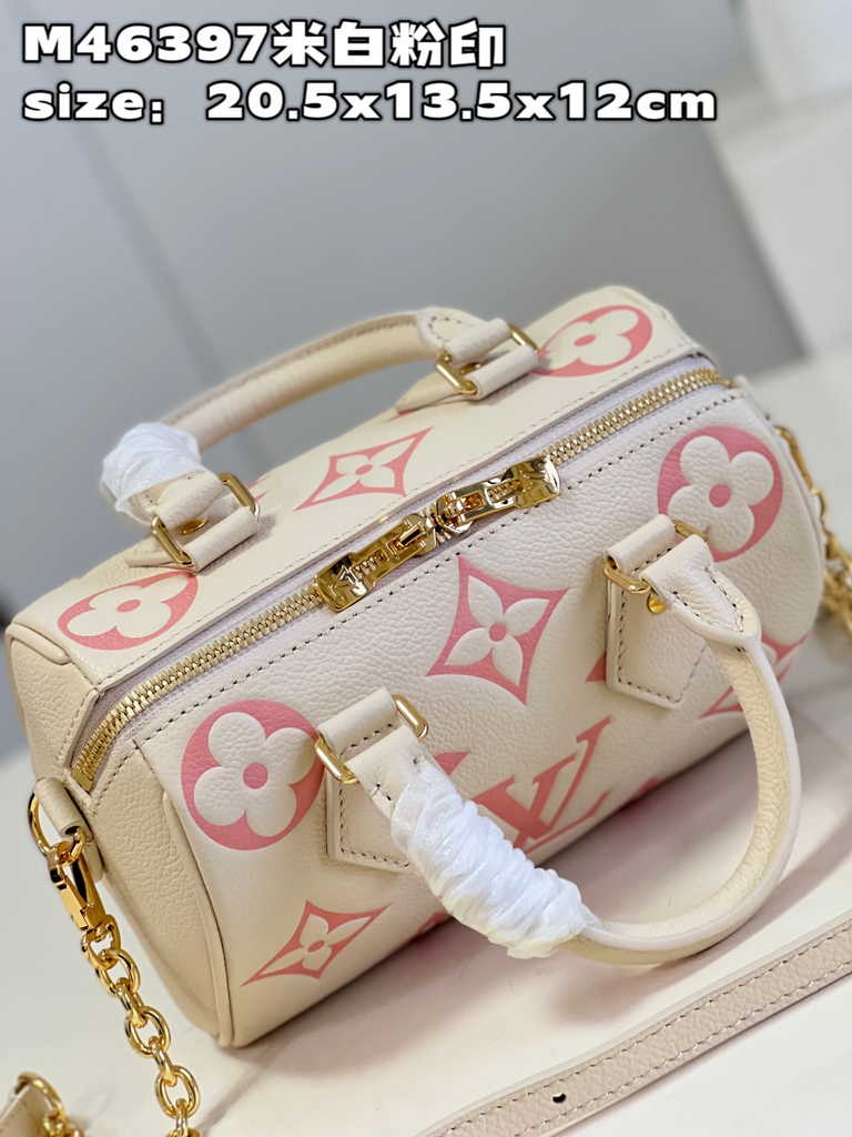 Louis Vuitton Speedy Bandoulière 20 M46397 Bicolor Monogram Empreinte