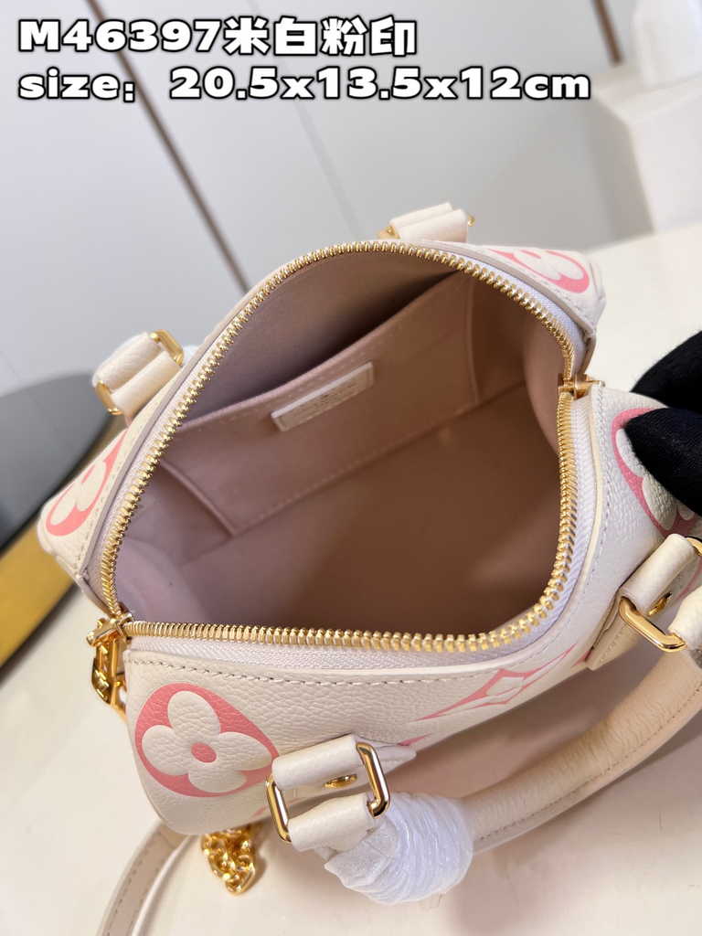 Louis Vuitton Speedy Bandoulière 20 M46397 Bicolor Monogram Empreinte