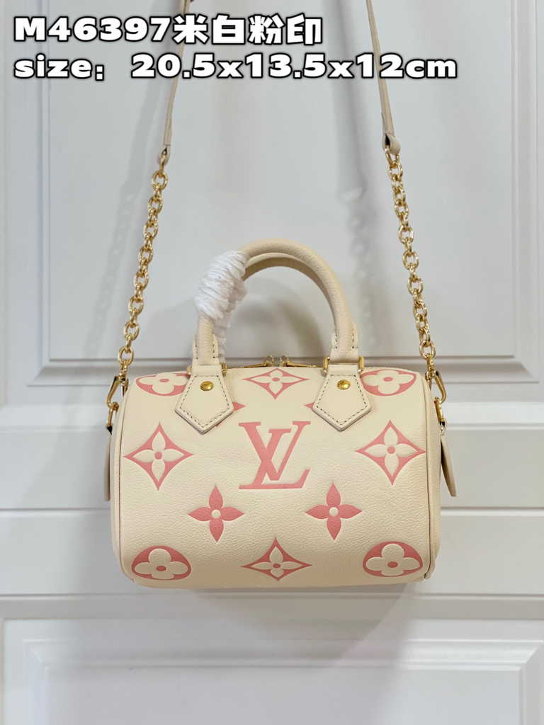 Louis Vuitton Speedy Bandoulière 20 M46397 Bicolor Monogram Empreinte
