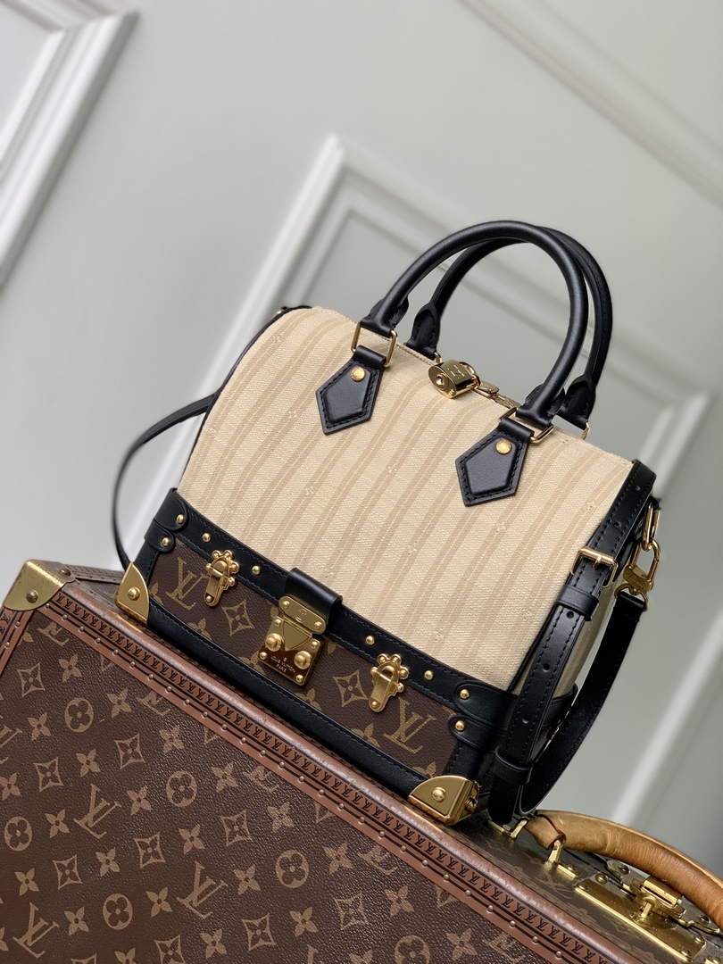 Louis Vuitton Speedy Bandoulière 22 M28761 Beige Monogram