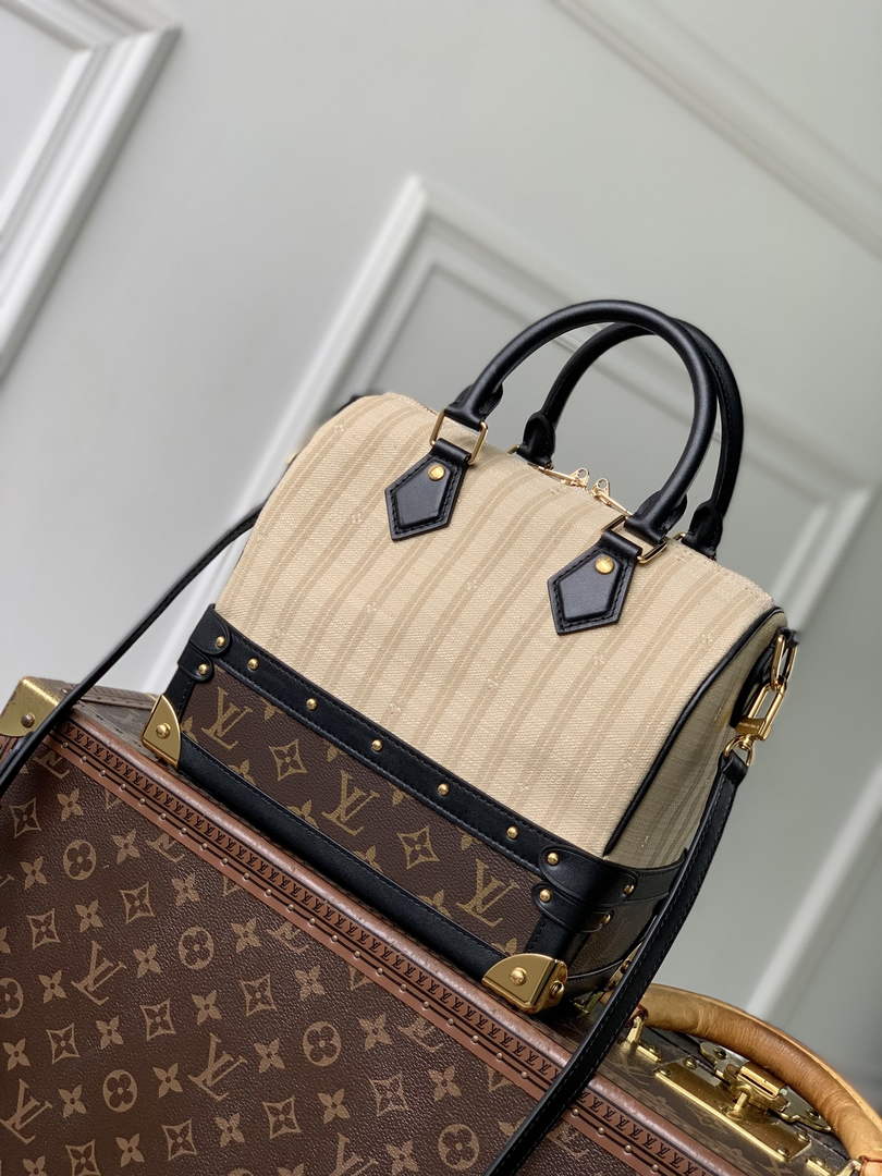 Louis Vuitton Speedy Bandoulière 22 M28761 Beige Monogram