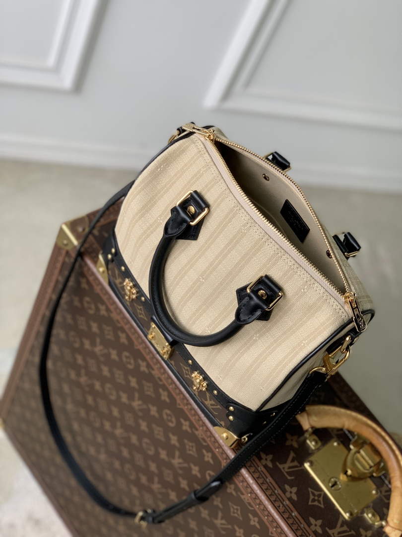 Louis Vuitton Speedy Bandoulière 22 M28761 Beige Monogram