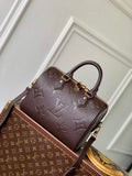 Louis Vuitton Speedy Bandoulière 25 Bag M14043 Brown Lambskin leather