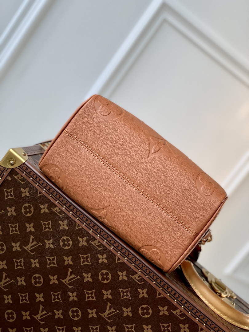 Louis Vuitton Speedy Bandoulière 25 Bag M59273 Tan Leather