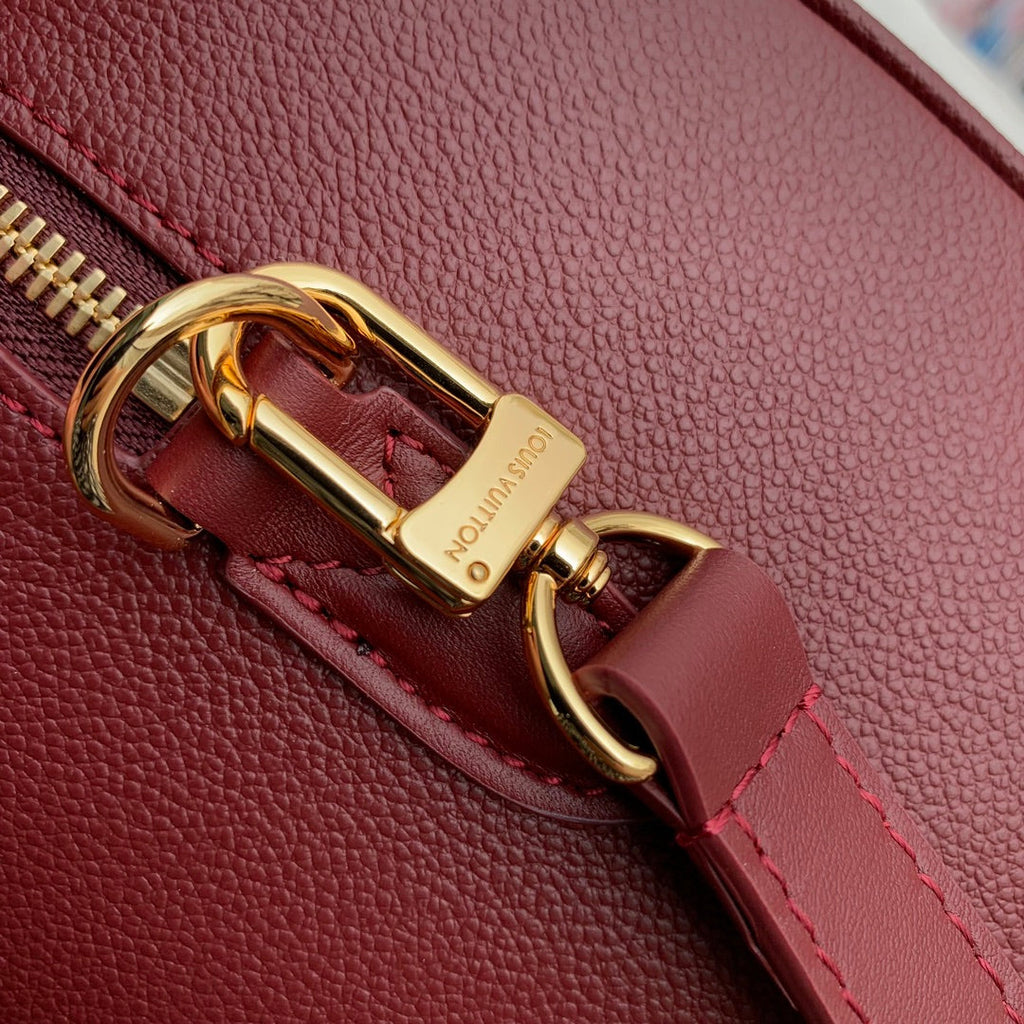 Louis Vuitton Speedy Bandoulière 25 Bag M59273 Red Leather