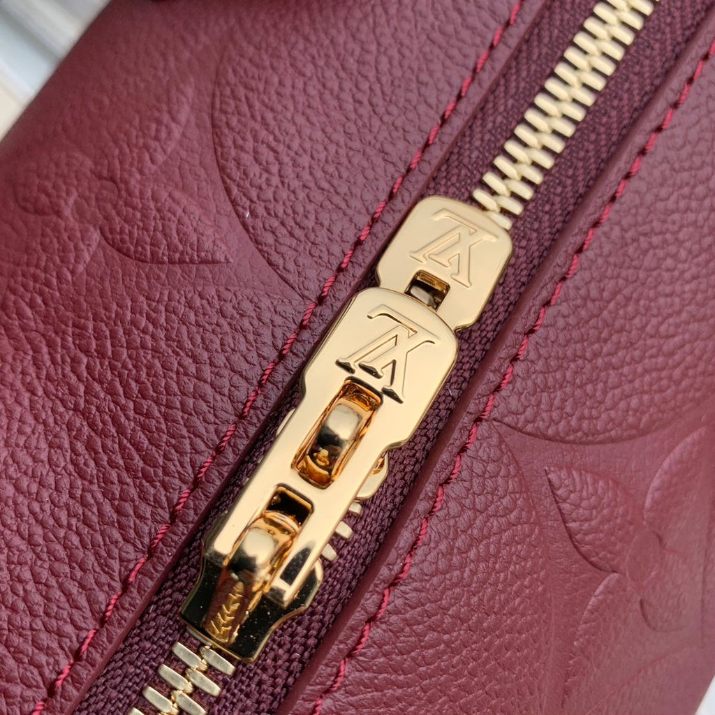 Louis Vuitton Speedy Bandoulière 25 Bag M59273 Red Leather