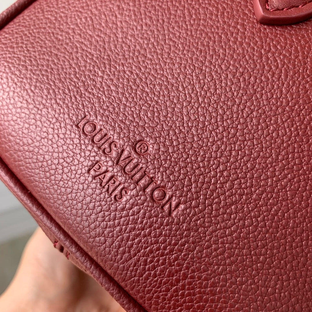 Louis Vuitton Speedy Bandoulière 25 Bag M59273 Red Leather