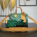 Louis Vuitton Speedy P9 Bandoulière 25 Bag M24423 Green Soft calfskin